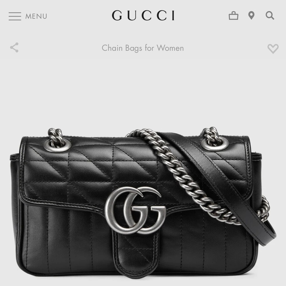 GG Marmont small shoulder bag